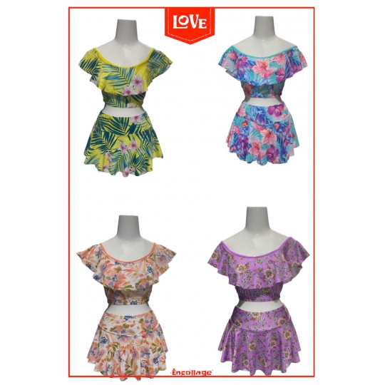 ĐỒ BƠI NỮ 2 MẢNH VÁY 115